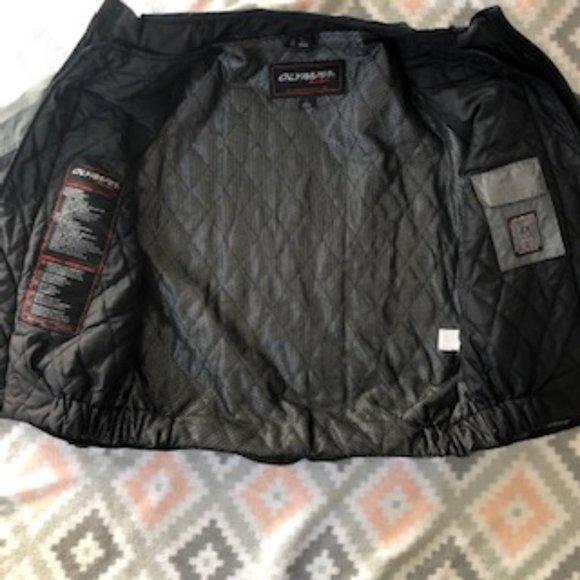 Olympia Moto Sports Motorcycle Jacket with Zip Out Liner - Picture 4 of 16